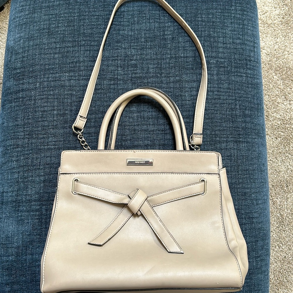Taupe Nine West purse